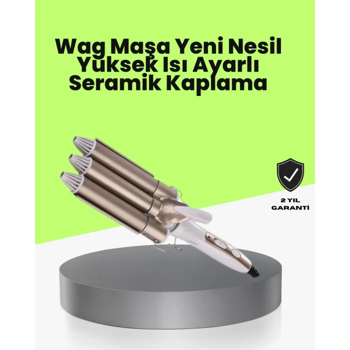 BUĞZ Her Saç Tipine Uygun, Hızlı Isınan Bukle Yapıcı – Evde Kuaför Kalitesinde Sonuç