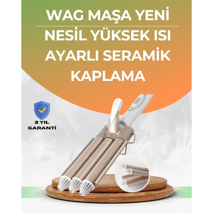  Her Saç Tipine Uygun, Hızlı Isınan Bukle Yapıcı – Evde Kuaför Kalitesinde Sonuç