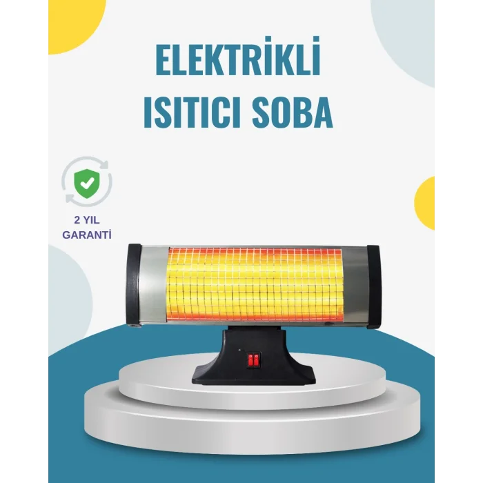 BUĞZ Hızlı Isıtan Kızılötesi Isıtıcı 3 Kademe Ayarlı