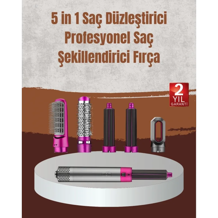  Hızlı Kurutma ve Bukle Yapma Özellikli Saç Şekillendirme Cihazı