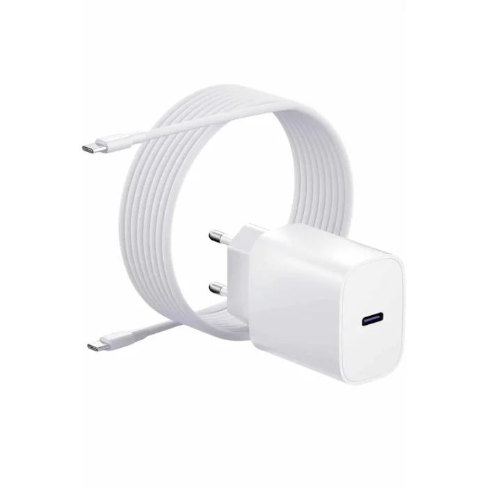 BUĞZ Hızlı Şarj Güç Adaptörü Şarj Aleti İOS Uyumlu 15/Pro/Pro Max - BUĞZ