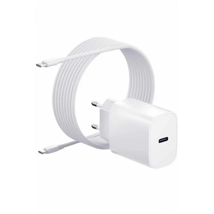 BUĞZ Hızlı Şarj Güç Adaptörü Şarj Aleti İOS Uyumlu 15/Pro/Pro Max - Lisinya