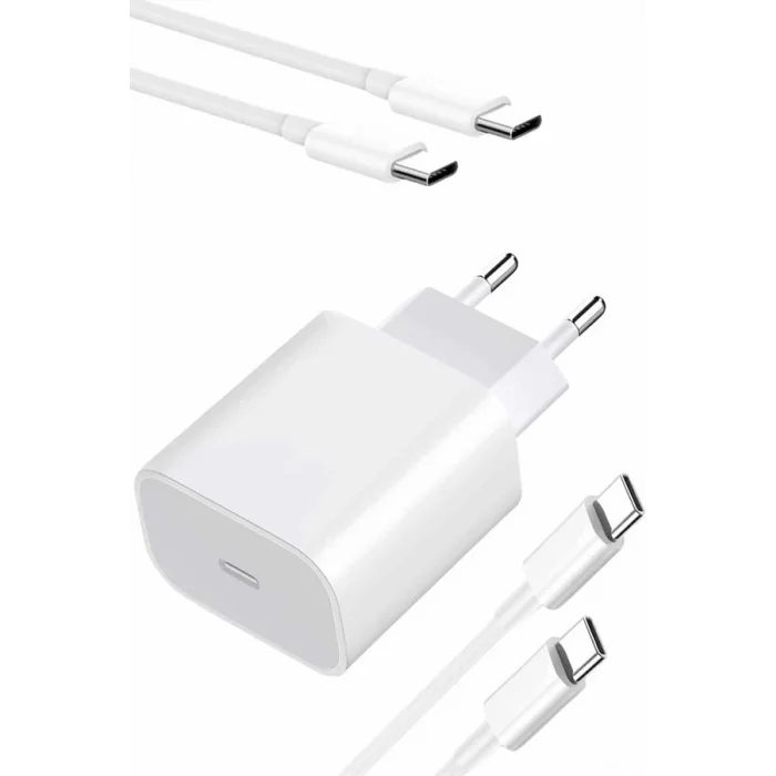 BUĞZ Hızlı Şarj Güç Adaptörü Şarj Aleti İOS Uyumlu 15/Pro/Pro Max - Lisinya