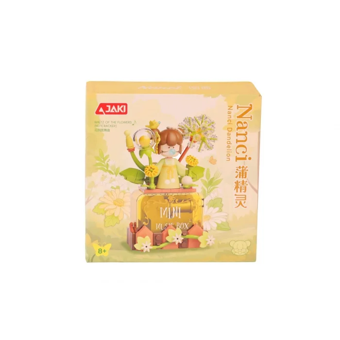 BUĞZ HK113 JAKİ KARAHİNDİBA MÜZİK KUTUSU 144 PARÇA BLOCK OYUNCAK