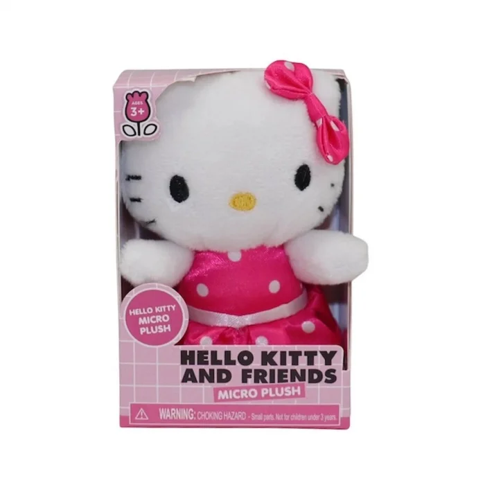  HKT25000 Hello Kitty 7.5 cm Mini Pelüş 25087 - 1 Adet Stokta Olan Gönderilir