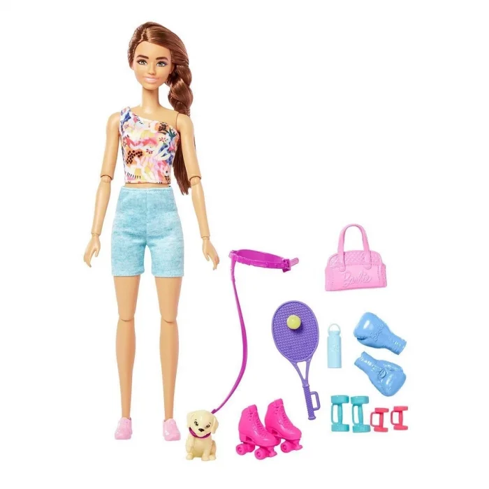  HKT91 Barbie Wellness - Spa Günü Kumral Bebek