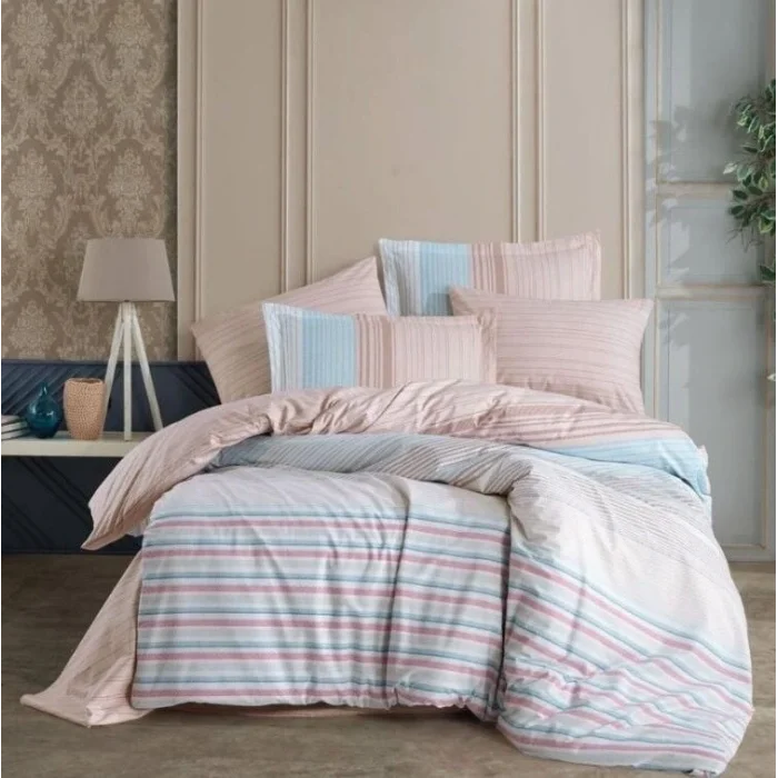 BUĞZ Hobby Kingsize Poplin Nevresim Trella Turkuaz