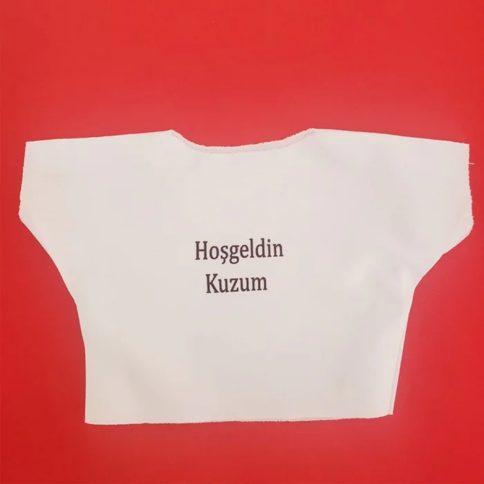 BUĞZ Hoşgeldin Kuzum Yazılı Oyuncak Tişörtü