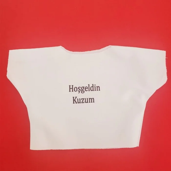 BUĞZ Hoşgeldin Kuzum Yazılı Oyuncak Tişörtü