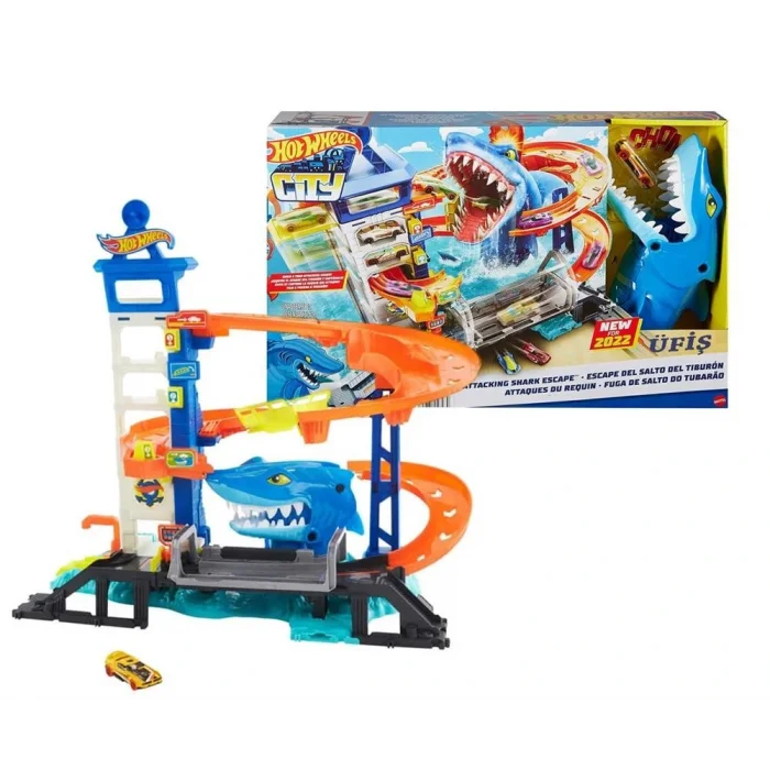 BUĞZ Hot Wheels City Köpek Balığından Kaçış HDP06