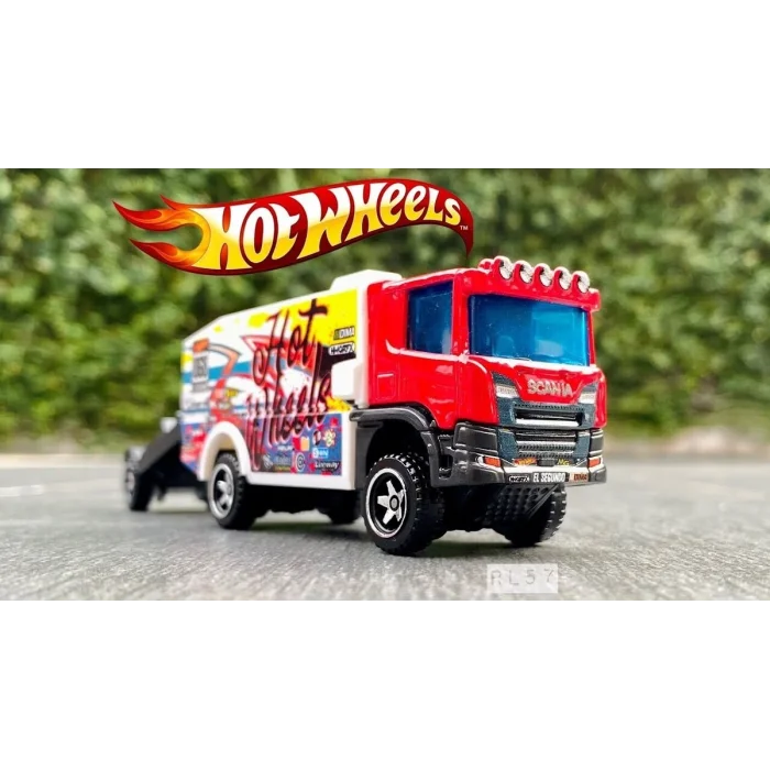 BUĞZ Hot Wheels Kamyonlar - Scania Rally Turck BMF60