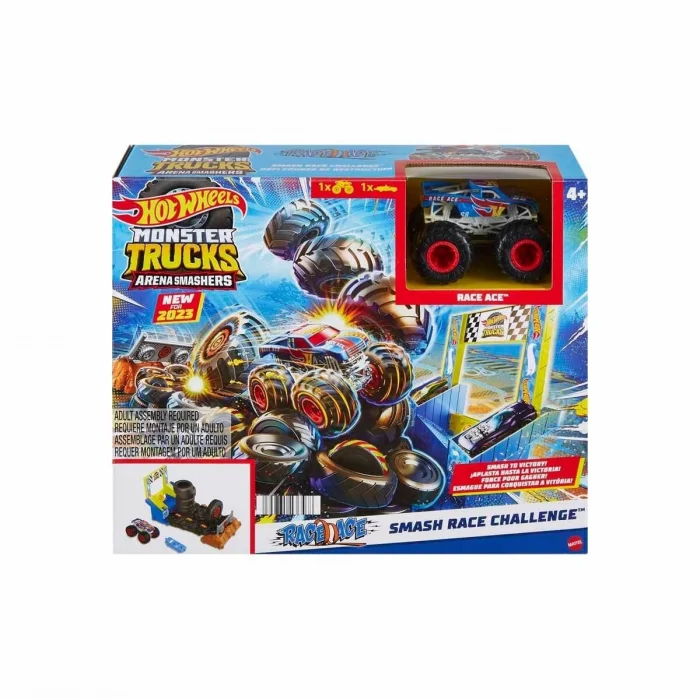 BUĞZ Hot Wheels Monster Trucks Arenada Mücadeleye Başlangıç Seti HNB87