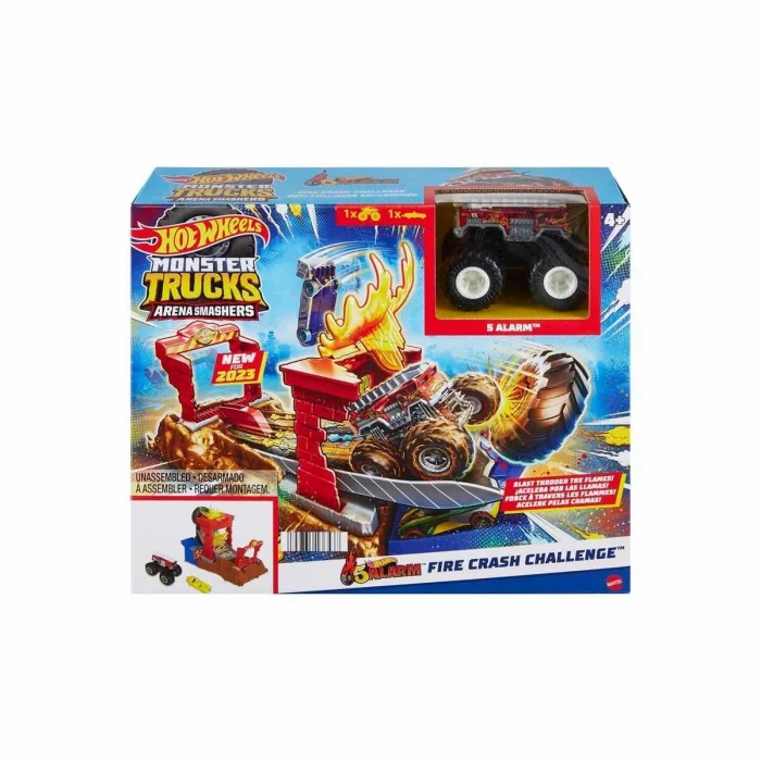 BUĞZ Hot Wheels Monster Trucks Arenada Mücadeleye Başlangıç Seti HNB87