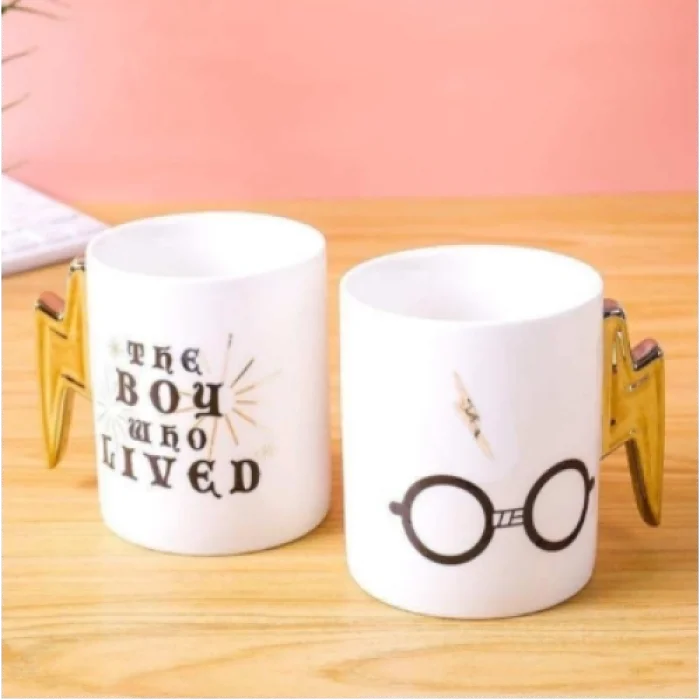  HP Gözlük Şimşek Tasarımlı Kupa Bardak