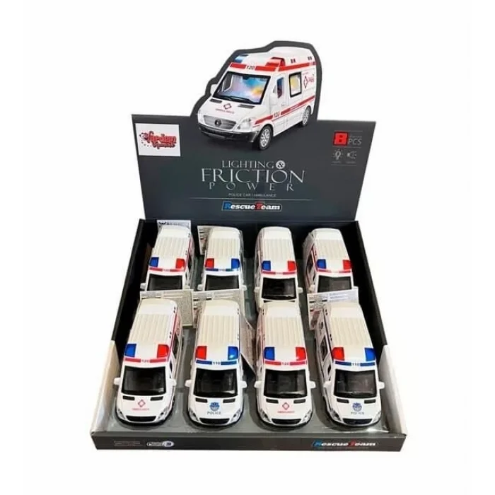BUĞZ HT-7737 SURT.IŞIKLI SESLİ AMBULANS POLİS -VRD