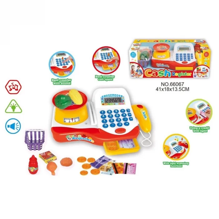  HUA-66065-66067 Işıklı ve Sesli Sesli Yazarkasa