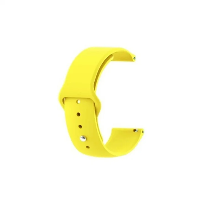 BUĞZ Huawei Gt4 41mm 18mm Klasik Kordon - Sarı