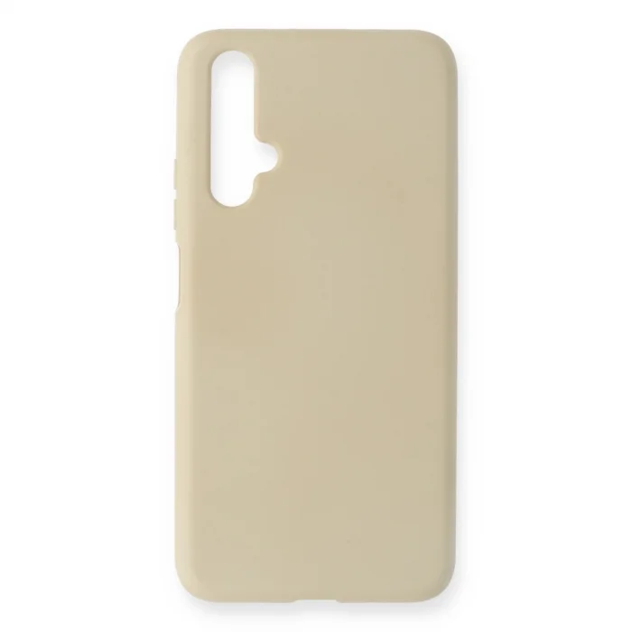 BUĞZ Huawei Honor 20 Kılıf Nano İçi Kadife Silikon - Kemik