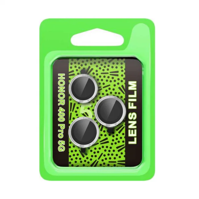 BUĞZ Huawei Honor 400 Pro 5g Raze Metal Kamera Lens - Gümüş