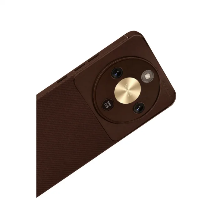 BUĞZ Huawei Honor Magic 8 Lite Auto Focus Karbon Kapak - Kahverengi