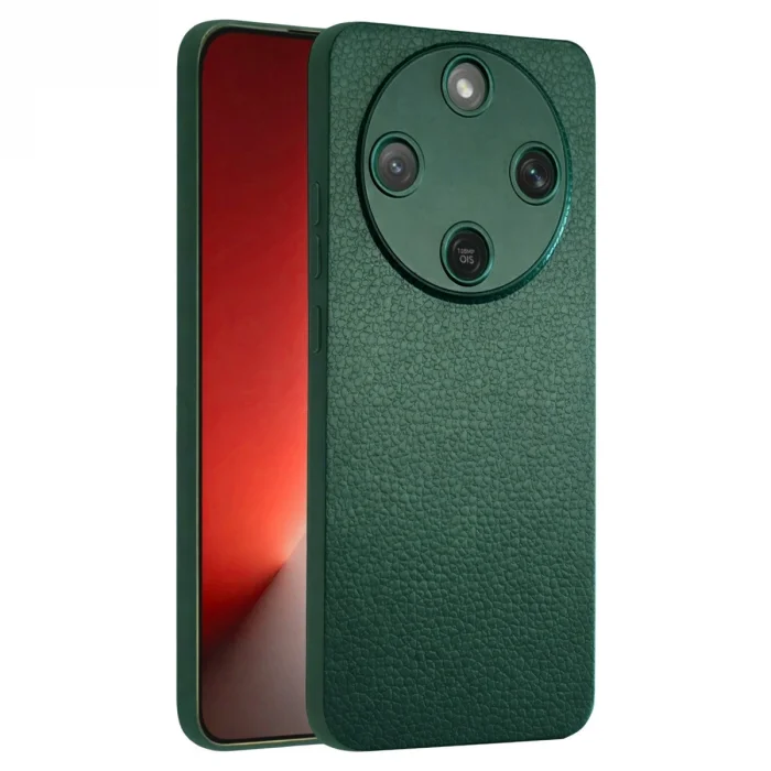 BUĞZ Huawei Honor Magic 8 Lite Thermax Silikon Kılıf - Koyu Yeşil