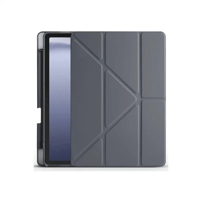 BUĞZ Huawei Honor Pad X9 11.5 Kılıf Kalemlikli Mars Tablet Kılıfı - Koyu Gri