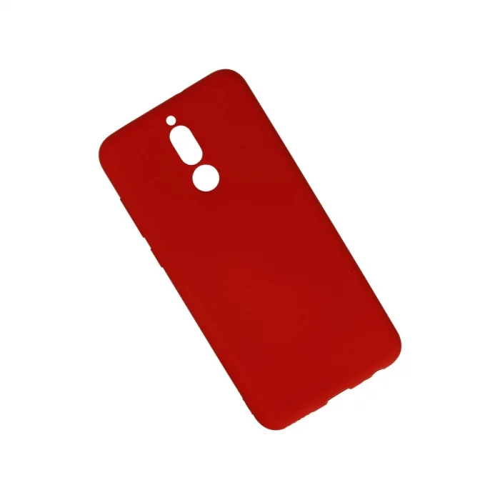 BUĞZ Huawei Mate 10 Lite Kılıf Nano İçi Kadife Silikon - Kırmızı