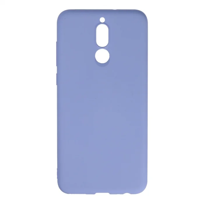 BUĞZ Huawei Mate 10 Lite Kılıf Nano İçi Kadife Silikon - Lila