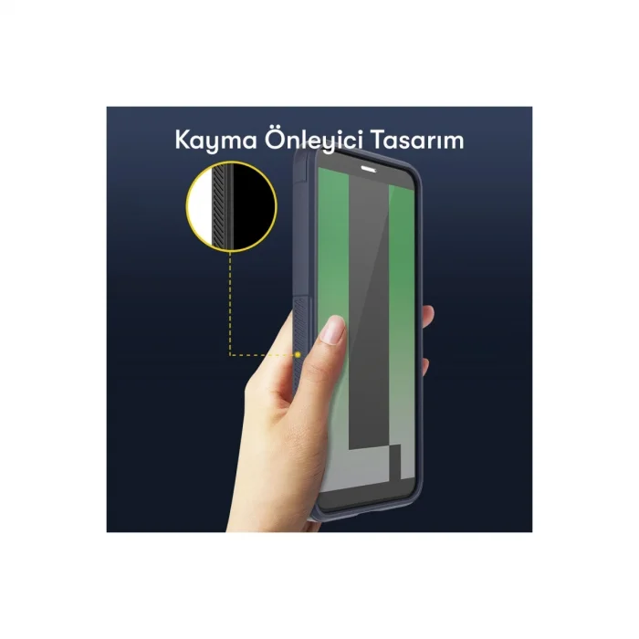 BUĞZ Huawei Mate 10 Lite Kılıf Optimum Silikon - Siyah