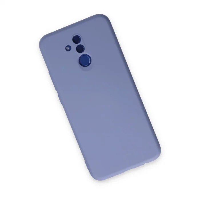 BUĞZ Huawei Mate 20 Lite Kılıf Nano İçi Kadife Silikon - Lila