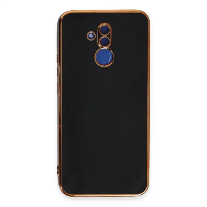 BUĞZ Huawei Mate 20 Lite Kılıf Volet Silikon - Siyah