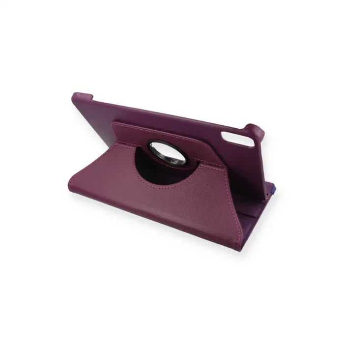 BUĞZ Huawei Matepad 10.4 Kılıf 360 Tablet Deri Kılıf - Mürdüm