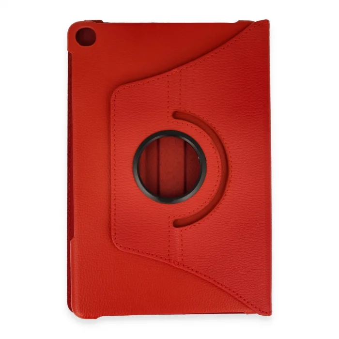 BUĞZ Huawei Matepad Se Kılıf 360 Tablet Deri Kılıf - Kırmızı