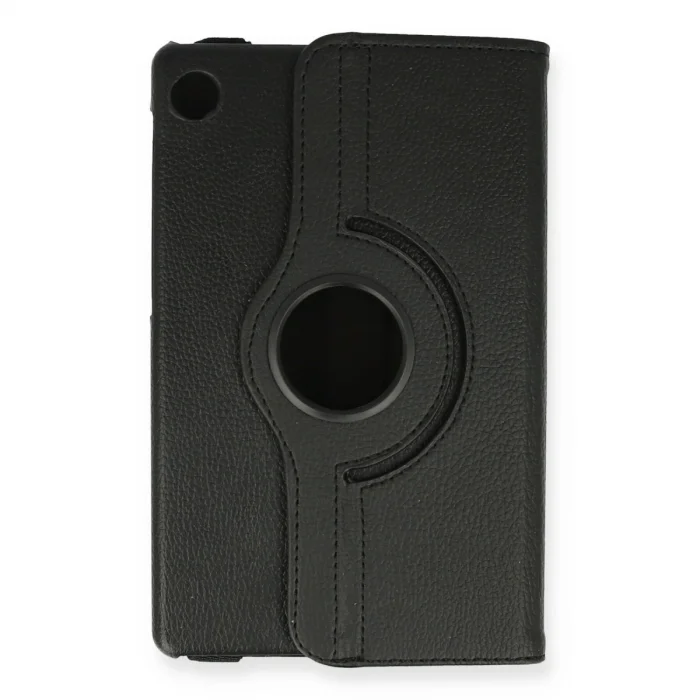 BUĞZ Huawei Matepad T8 8 Kılıf 360 Tablet Deri Kılıf - Siyah