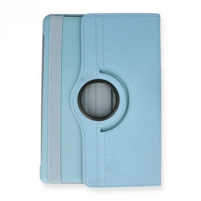 BUĞZ Huawei Mediapad T5 10 Kılıf 360 Tablet Deri Kılıf - Turkuaz