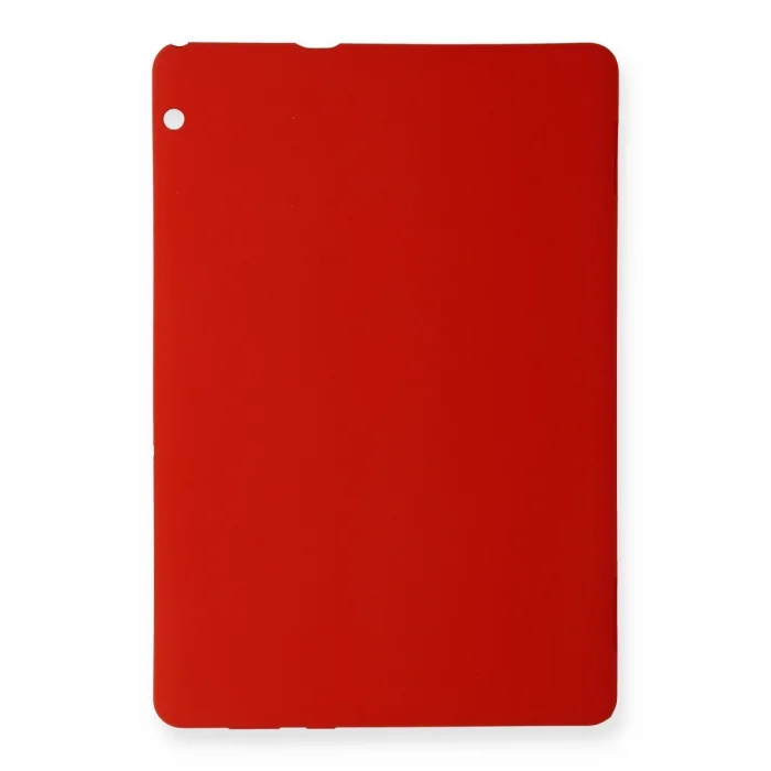 BUĞZ Huawei Mediapad T5 10 Kılıf Evo Tablet Silikon - Kırmızı