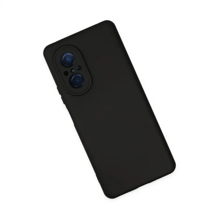 BUĞZ Huawei Nova 9 Se Kılıf Nano İçi Kadife Silikon - Siyah