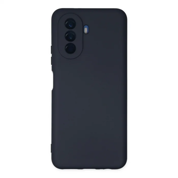 BUĞZ Huawei Nova Y70 Kılıf Nano İçi Kadife Silikon - Lacivert