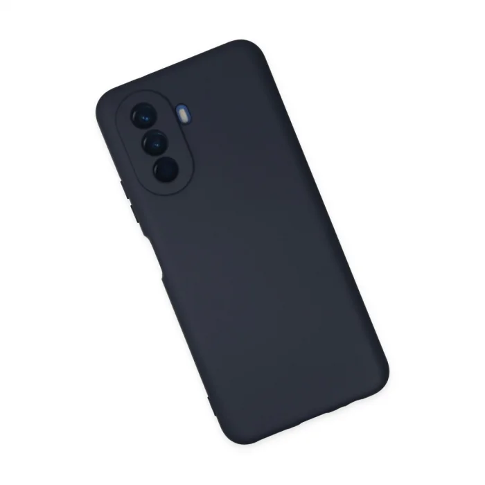 BUĞZ Huawei Nova Y70 Kılıf Nano İçi Kadife Silikon - Lacivert