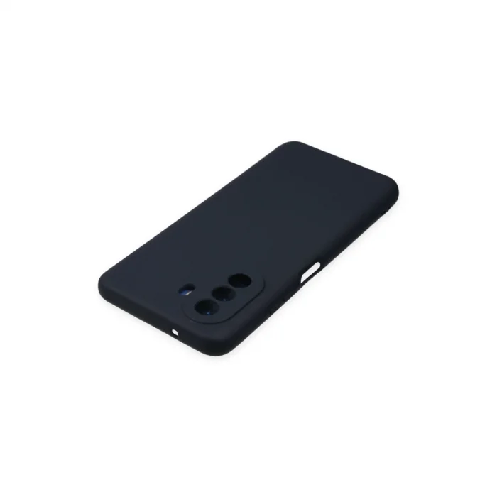 BUĞZ Huawei Nova Y70 Kılıf Nano İçi Kadife Silikon - Lacivert