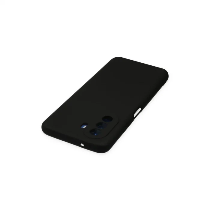 BUĞZ Huawei Nova Y70 Kılıf Nano İçi Kadife Silikon - Siyah