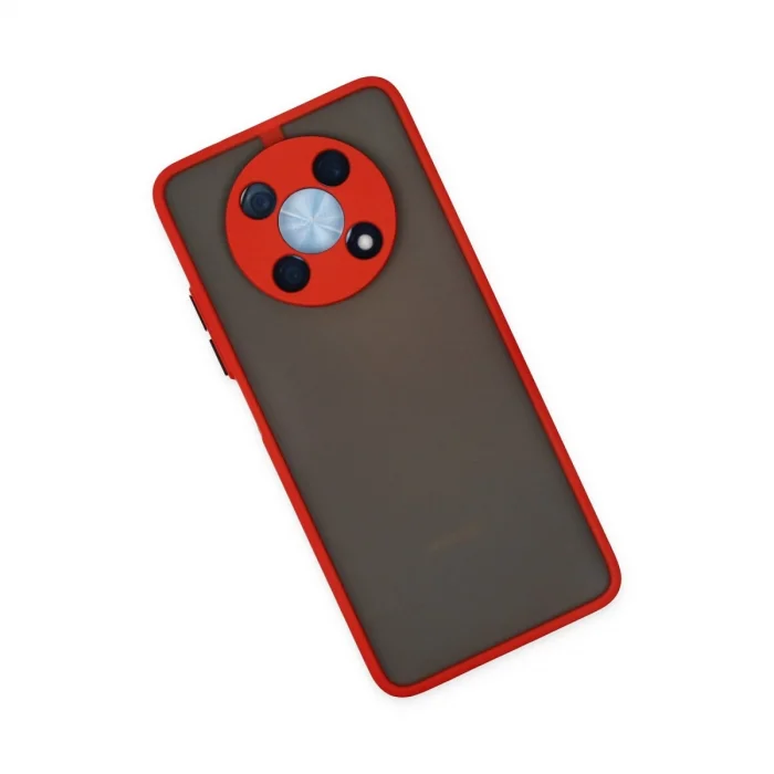 BUĞZ Huawei Nova Y90 Kılıf Montreal Silikon Kapak - Kırmızı