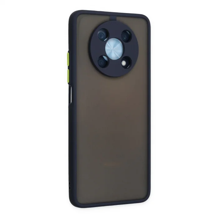 BUĞZ Huawei Nova Y90 Kılıf Montreal Silikon Kapak - Lacivert