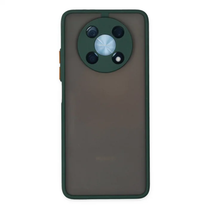 BUĞZ Huawei Nova Y90 Kılıf Montreal Silikon Kapak - Yeşil