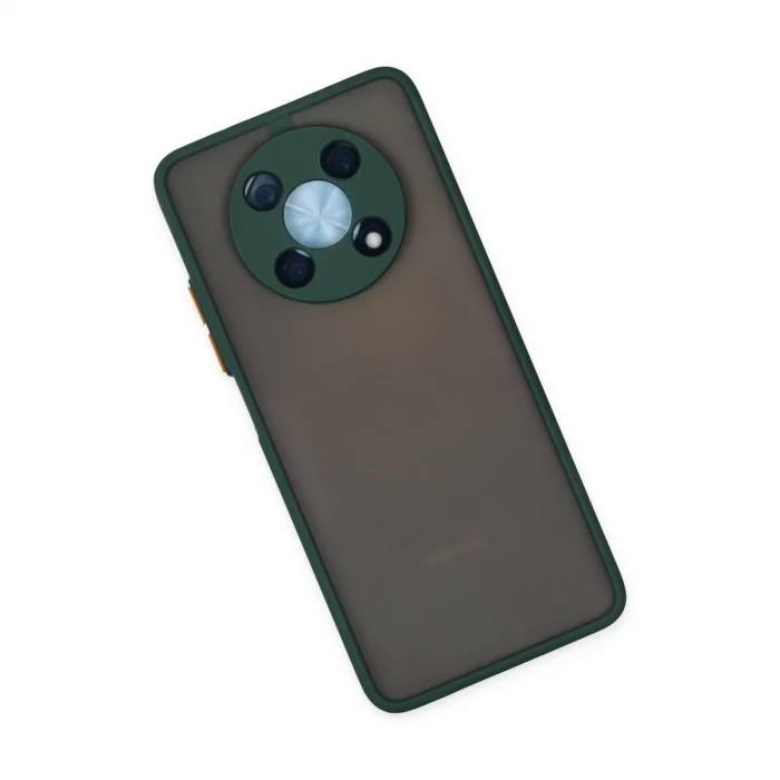 BUĞZ Huawei Nova Y90 Kılıf Montreal Silikon Kapak - Yeşil