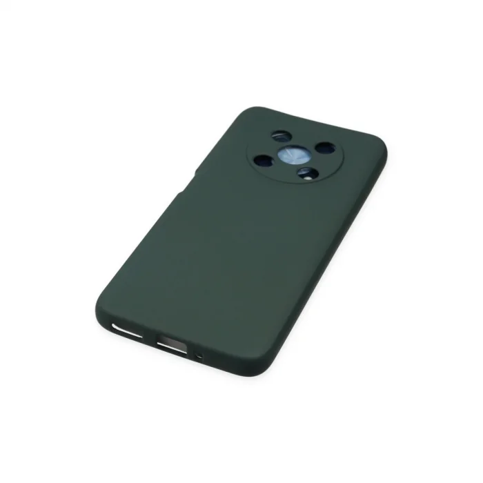 BUĞZ Huawei Nova Y90 Kılıf Nano İçi Kadife Silikon - Koyu Yeşil