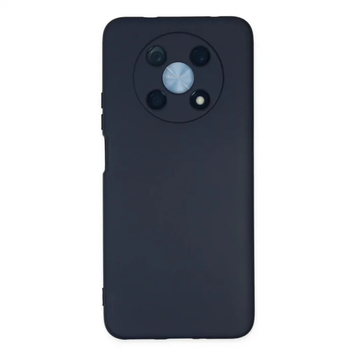 BUĞZ Huawei Nova Y90 Kılıf Nano İçi Kadife Silikon - Lacivert