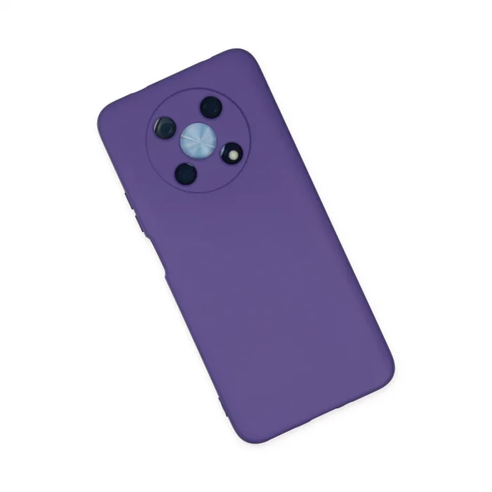 BUĞZ Huawei Nova Y90 Kılıf Nano İçi Kadife Silikon - Mor