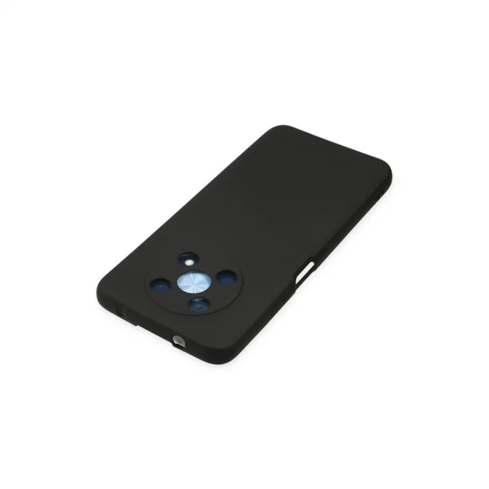 BUĞZ Huawei Nova Y90 Kılıf Nano İçi Kadife Silikon - Siyah