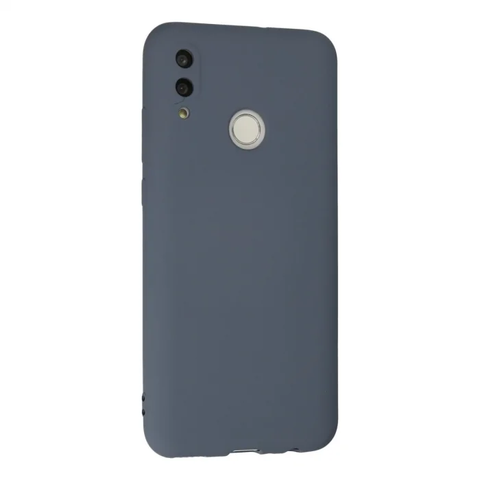 BUĞZ Huawei P Smart 2019 Kılıf Nano İçi Kadife Silikon - Gri